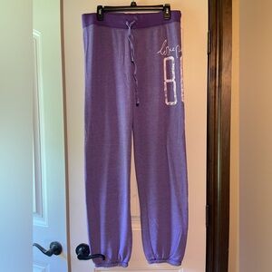 VS PINK joggers, size medium